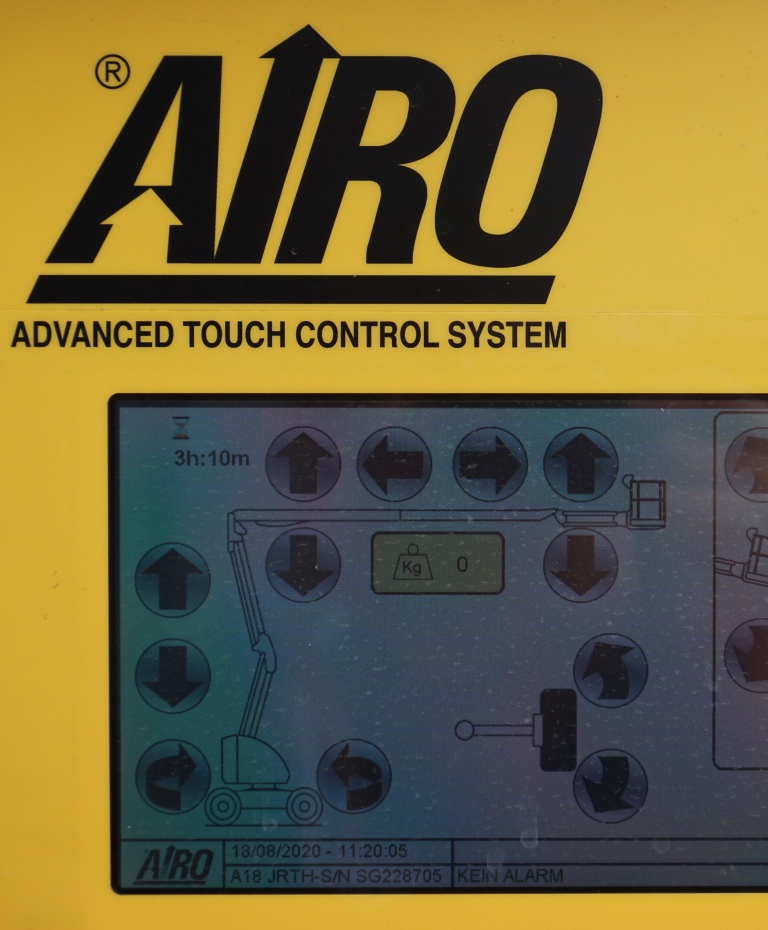 AIRO A18 JRTH Plus Touch-Panel Bodenbedienung title=